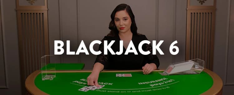 Blackjack table 6
