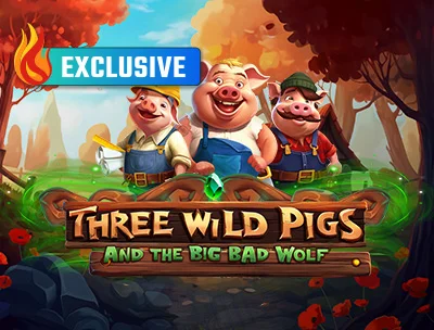 Three Wild Pigs and the Big Bad Wolf
